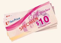 Super market vouchers